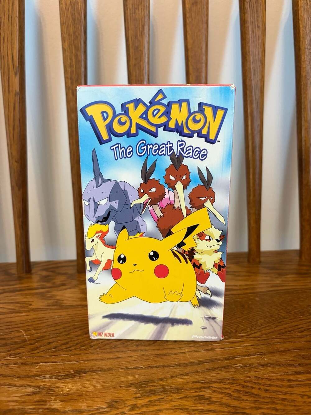 Viz Video Pokemon The Great Race VHS Tape